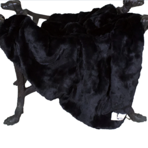 Bella Dog Blankets in black
