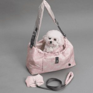 winter magic reversible dog carrier in liberty fabric