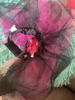 clearance pink and black tutu skirt