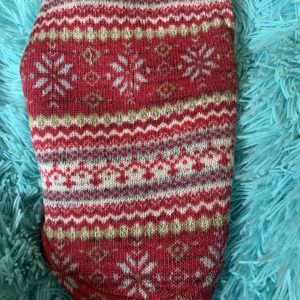 clearance nordic red sweater