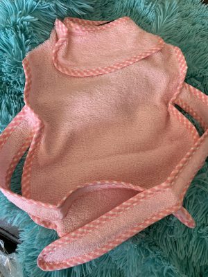 clearance pink towel/robe