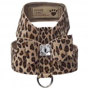 cheetah couture big bow tinkie harness