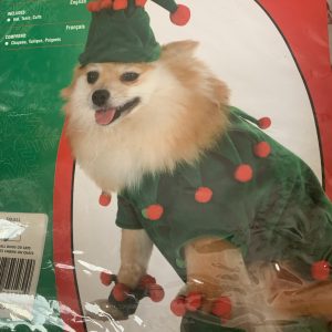 clearance elf dog costume