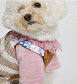 diamond quilted dog dress