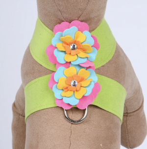 fantasy flower tinkie dog harness