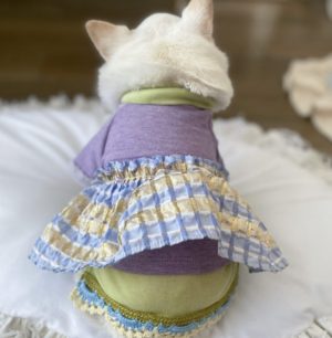 jacquard organic dog dress