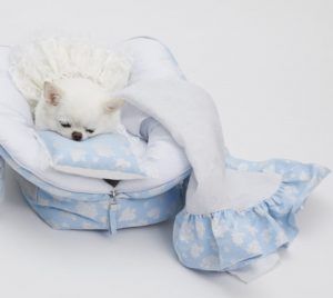 spring jacquard dog blanket