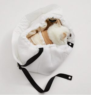 le blanc shoulder dog bag