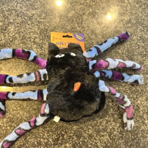 Zanies Spider Squeaker toy