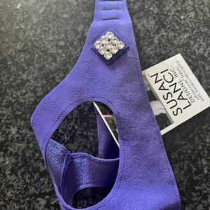 The Susan Lanci Designs Clearance Purple Step In Dog Harness