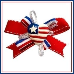 patriotic bow