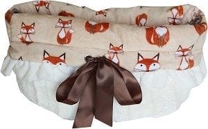 Foxy Reversible Snuggle Bugs Pet Bed