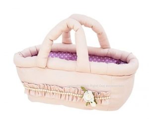 Fairytale Baby Pink Basket Bag Carrier