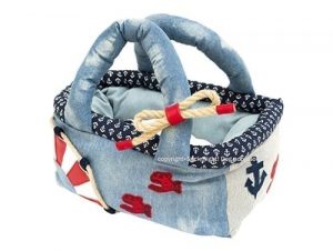 Red Piranha Basket Bag Carrier