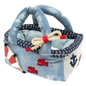 Red Piranha Basket Bag Carrier