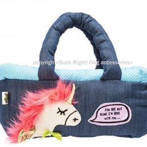 Neon Pink Hair Basket Bag Carrier