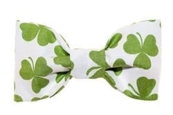 Luck of the Irish Bow Tie For Collar