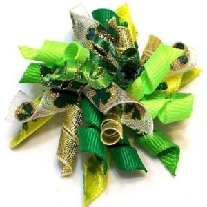 Pot of Gold Whirlie Dog Bow