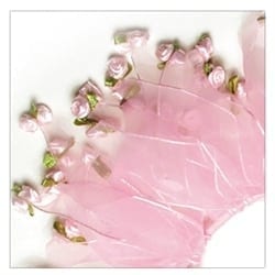 Light Pink Roses Party Collar